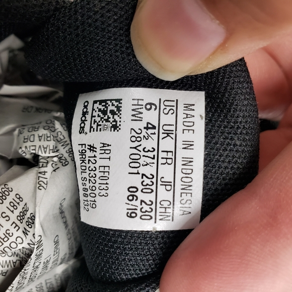 Adidas x Farm Rio Advantage Black Butterfly Shoe 6 - Picture 13 of 14